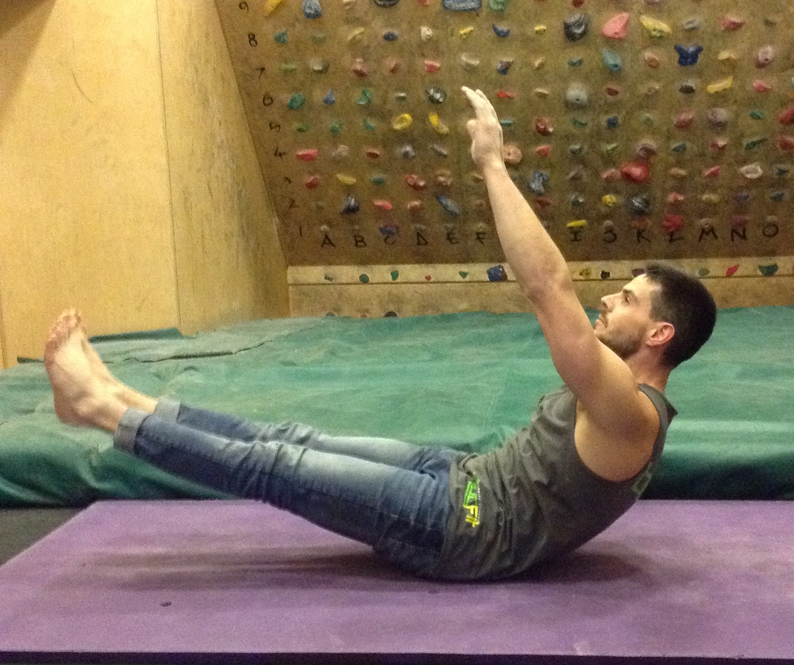 Climbing Training Core Stability & Strength, Part 1