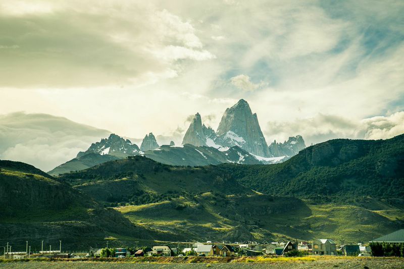 The Fitz Roy massif, El Chalten, Argentine Patagonia