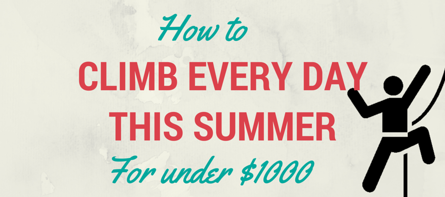 how to climb every day this summer