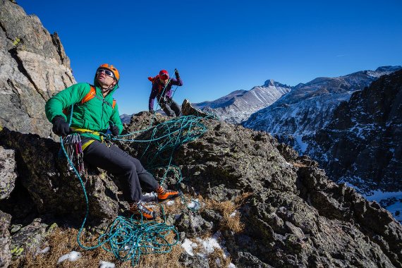 The Park: A Photo Story on Winter Climbing in RMNP