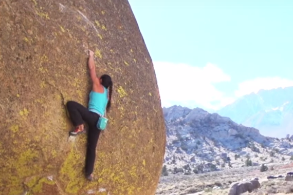 Friday Flick Pick: Nina Williams Highball Bouldering in Bishop, California