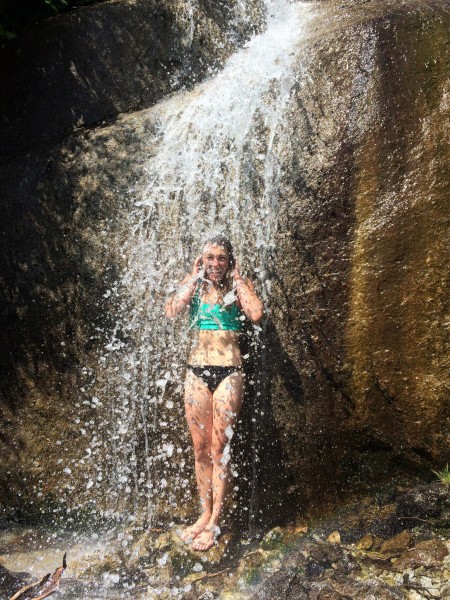 Whitney Portal waterfall