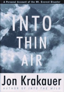 Into Thin Air, Jon Krakauer