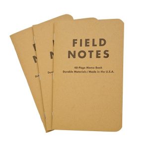 Field Notes Notebook Holiday Gift for Hipster Adventurer