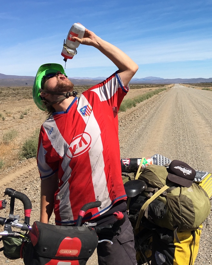 bike-touring-through-desert