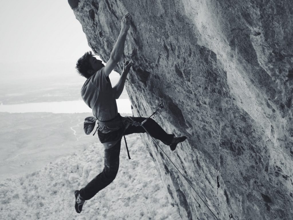 Ben Hanna Climbing