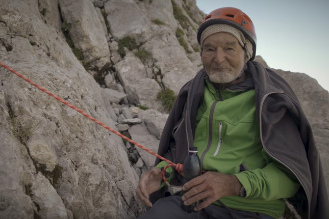 94-Year-Old Marcel Remy Climbs Miroir de L’Argentine