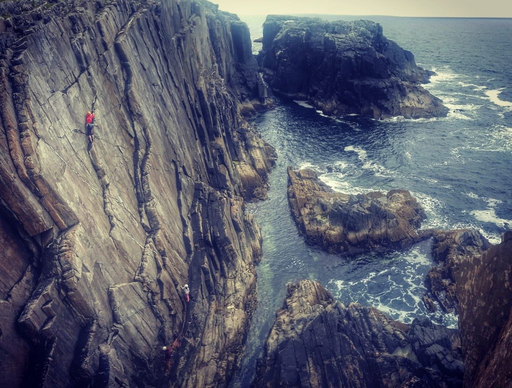 Donegal Ireland climbing