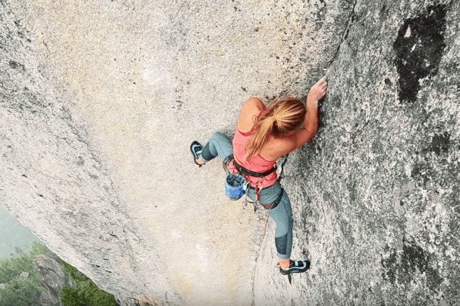 Hazel Findlay’s First Ascent of Squamish’s Tainted Love (5.13d)