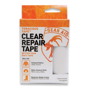 Tenacious tape gear repair tape