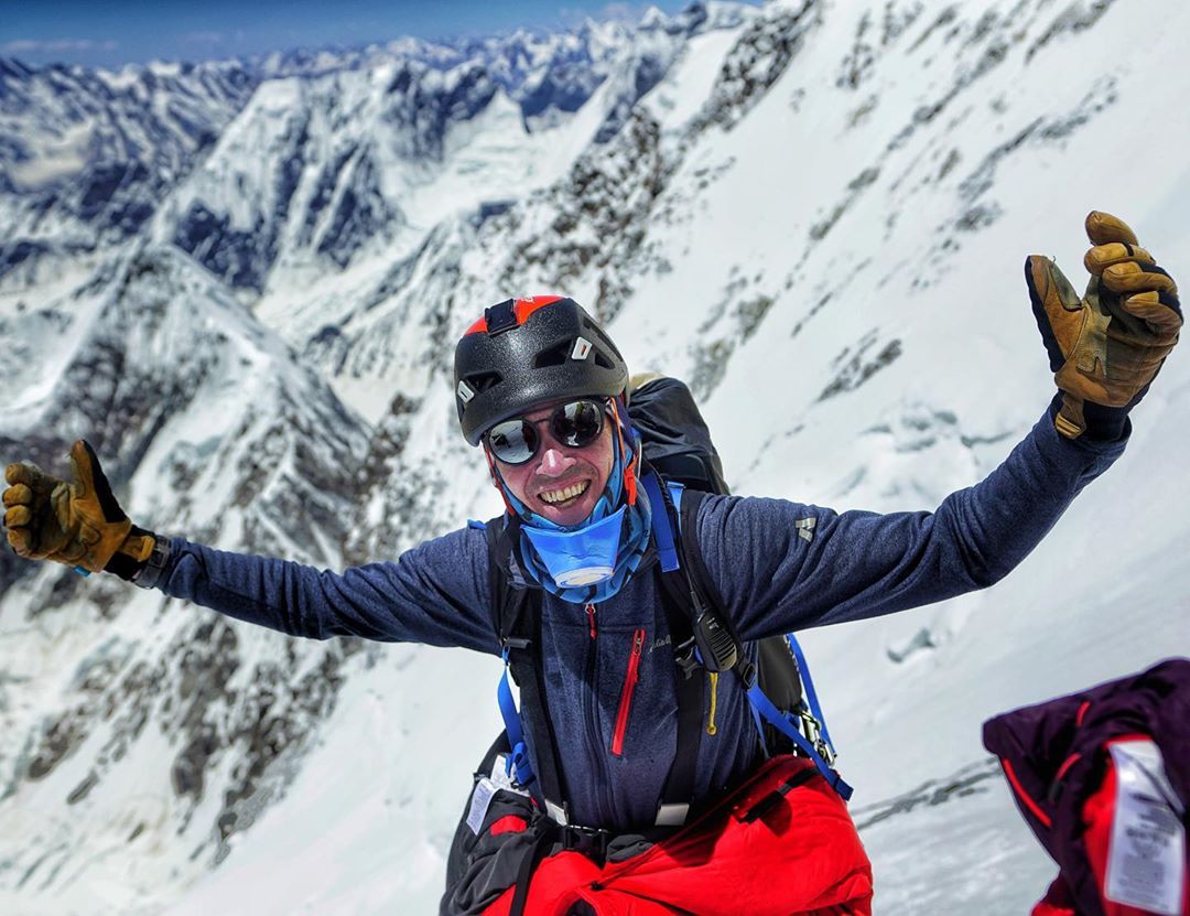 Adrian Ballinger Mountaineering 8000m up K2