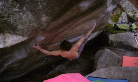 Emil Abrahamsson takes on “The Big Island” Boulder 8C/V15