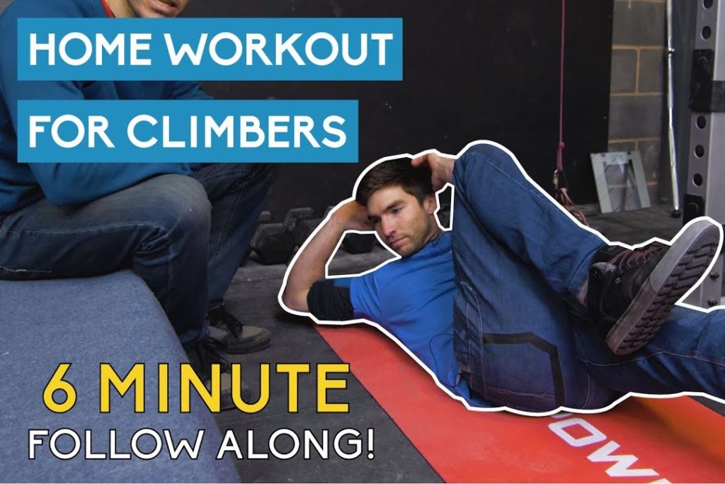 Rock Climbing Training Home Workout