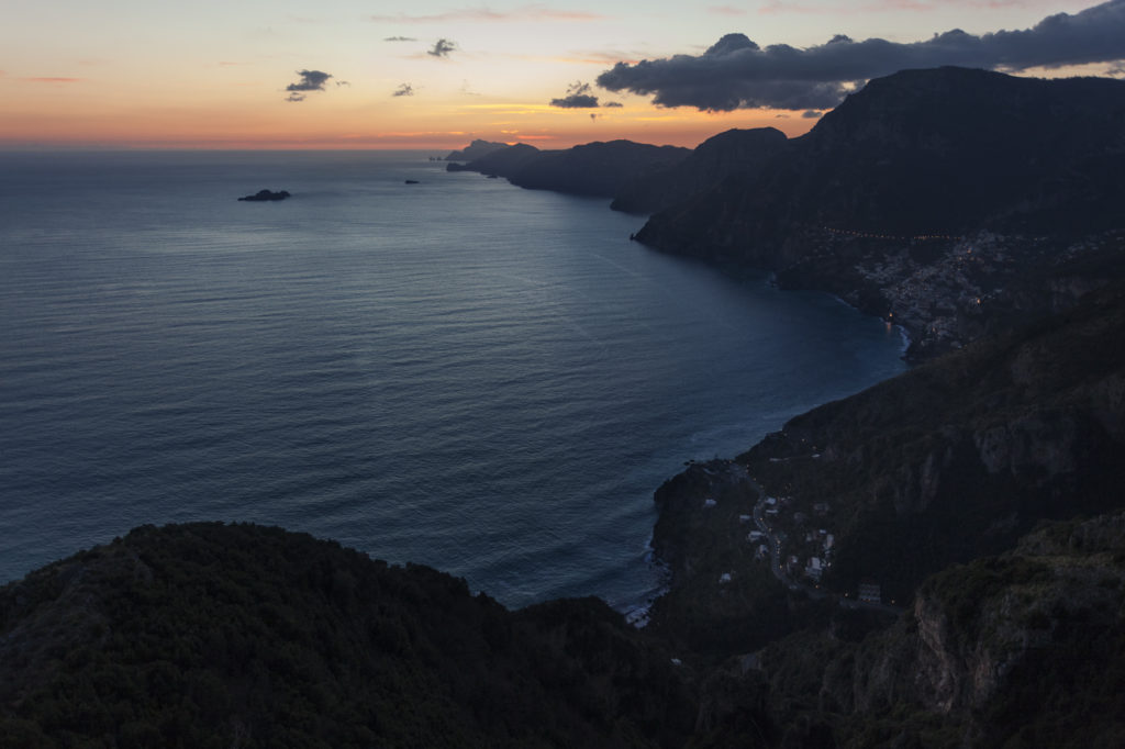 Sunset on Amalfi Coast-by-Francesco-Guerra