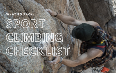 What to Pack: Sport Climbing Checklist