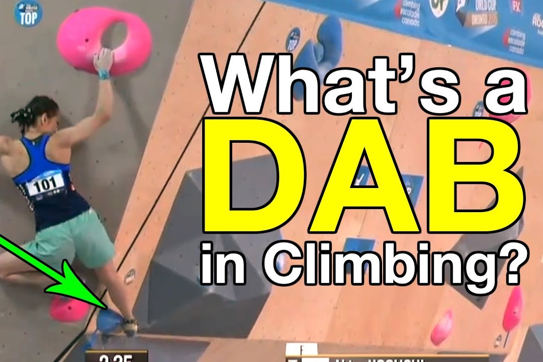 The Dab the rock climbing move you're ashamed of.