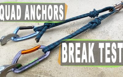 Highline Break Test: Climbing Quad Anchor with 6mm Accessory Cord