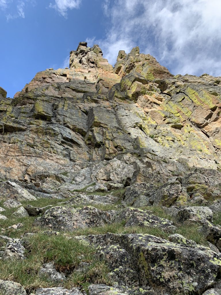 Upper South Face Rock Climbing