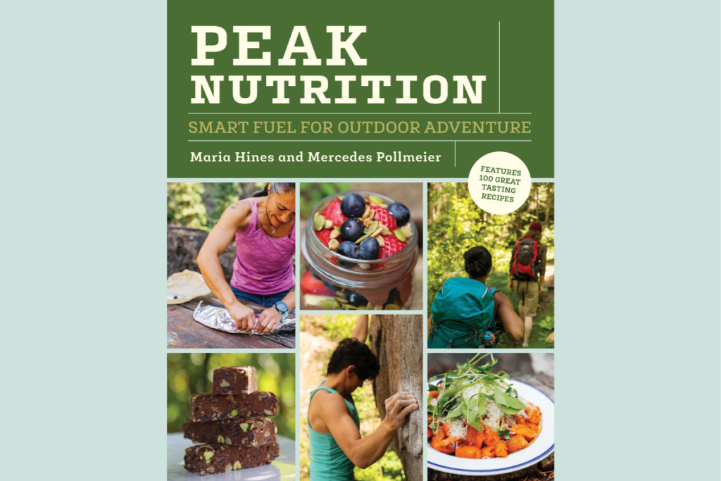 Peak Nutrition book for rock climbers