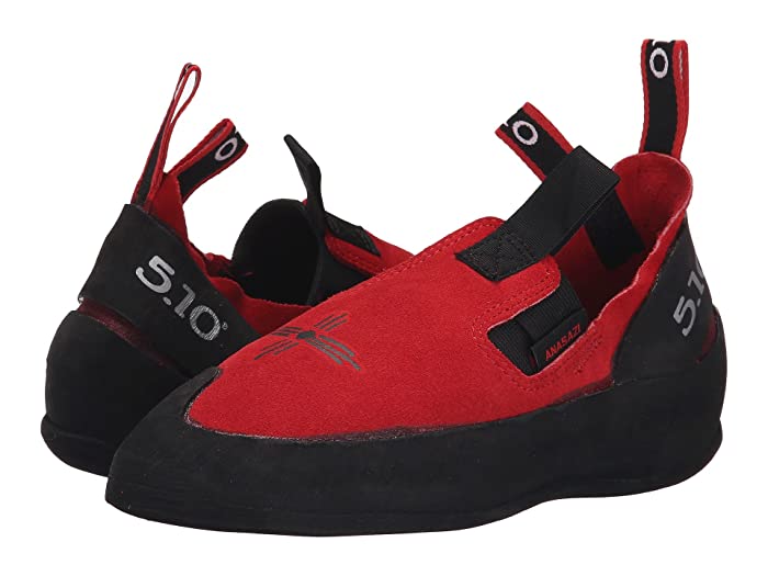 Five Ten Moccasym (Power Red/Black/Matte Silver) Men's Climbing