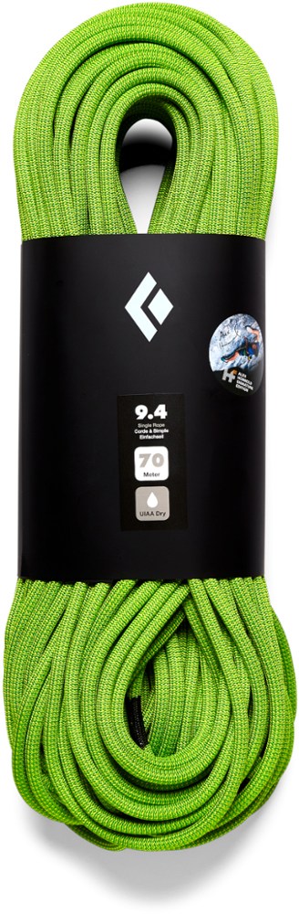 Black Diamond Honnold Edition 9.4 mm x 70 m Dry Rope