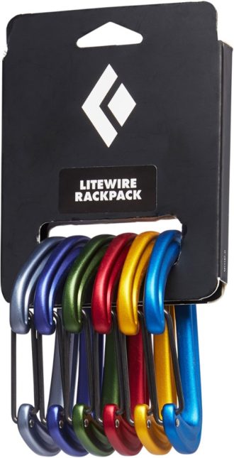 Black Diamond LiteWire Rackpack - Set of 6 Carabiners