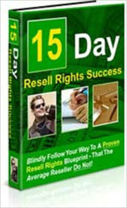 15 Day Resell Rights Success Mike Morley Author