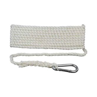Attwood Premium Twisted Nylon Marine Rope - White 3/8in