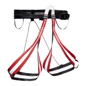 Black Diamond Equipment Couloir LT Climbing Harness , Large Black/Crimson
