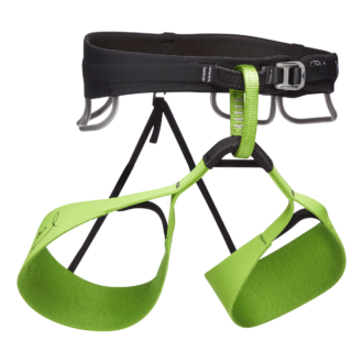 Black Diamond Equipment Solution Climbing Harness - Men's Honnold Edition, Large Verde