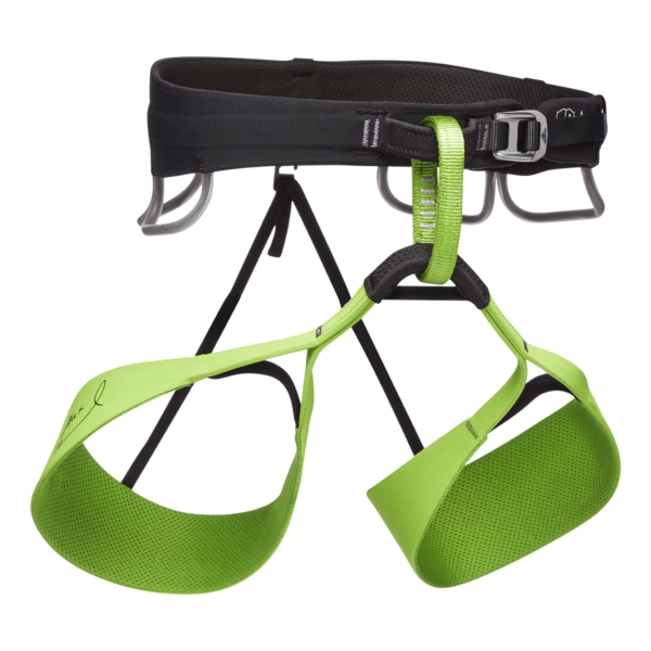 Black Diamond Equipment Solution Climbing Harness - Men's Honnold Edition, Large Verde