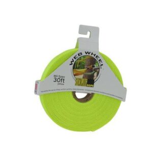 Sterling Rope 1 in Tubular Mil-Spec Web Wheel 30 ft - Yellow