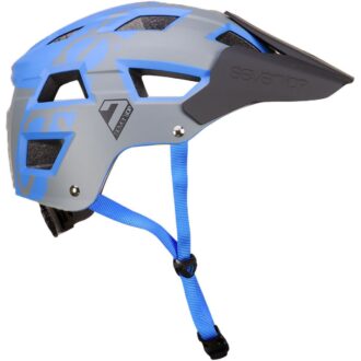 7 Protection M5 Helmet Metallic Blue/Grey, L/XL