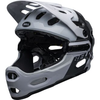 Bell Super 3R Mips Helmet Gloss White/Black, L