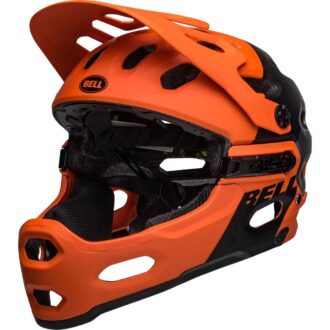 Bell Super 3R Mips Helmet Matte Orange/Black, M