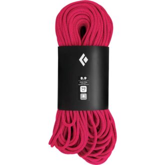 Black Diamond 8.9 Dry Climbing Rope Ultra Pink, 100m