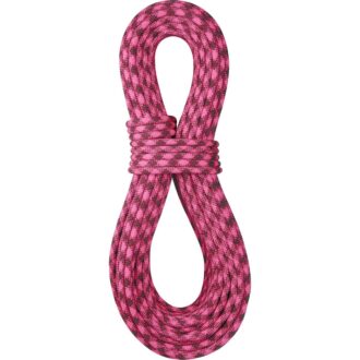 BlueWater 9.1mm Icon Single Climbing Rope Pink/Slick, 70m