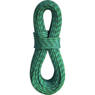 BlueWater Argon Double Dry Climbing Rope - 8.8mm Green/Black, 60m