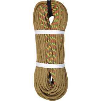 BlueWater Neon Double Dry Climbing Rope - 10.1mm Bi-Color Coyote Brown, 60m