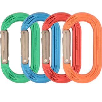 DMM PerfectO Straight Gate Carabiner - 4-Pack Assorted, One Size