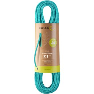 Edelrid Skimmer Eco 7.1mm Dry Rope Icemint, 60m