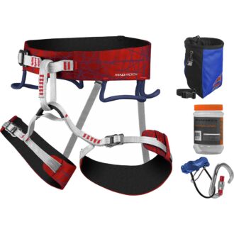 Mad Rock Mars Harness 4.0 Deluxe Climbing Package Red, S