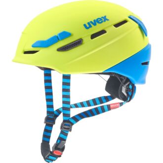 Uvex P.8000 Ski Touring Helmet Lime/blue, 55-59