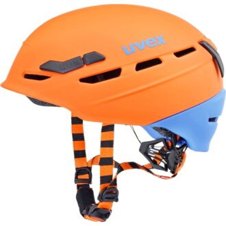 Uvex P.8000 Ski Touring Helmet Orange/Blue, 55-59